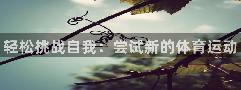 ii博导登录入口：轻松挑战自我：尝试新的体育运动