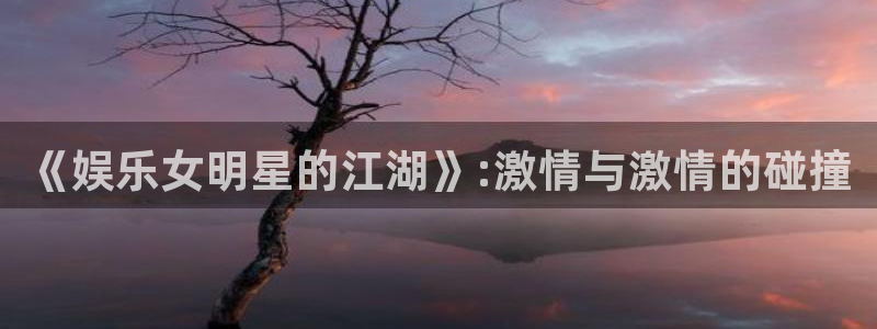 星欧娱乐注册地址：《娱乐女明星的江湖》:激情与激情的碰撞